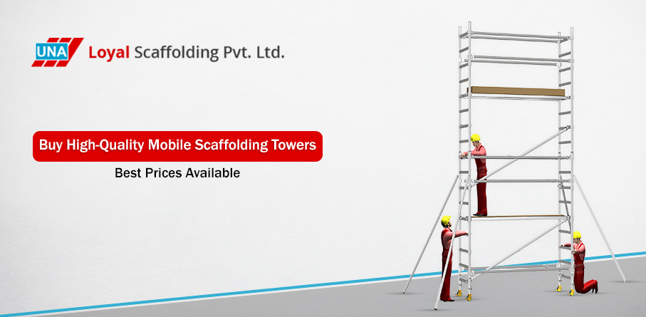 aluminum scaffolding mobile tower 